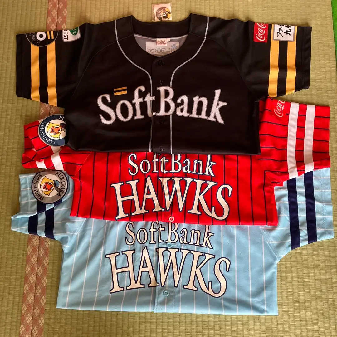 【交流戦サマーセール】新品★ホークス川瀬晃選手レプリカユニフォームＬ Hikaru Kawase シャツ | 福岡ソフトバンクホークス