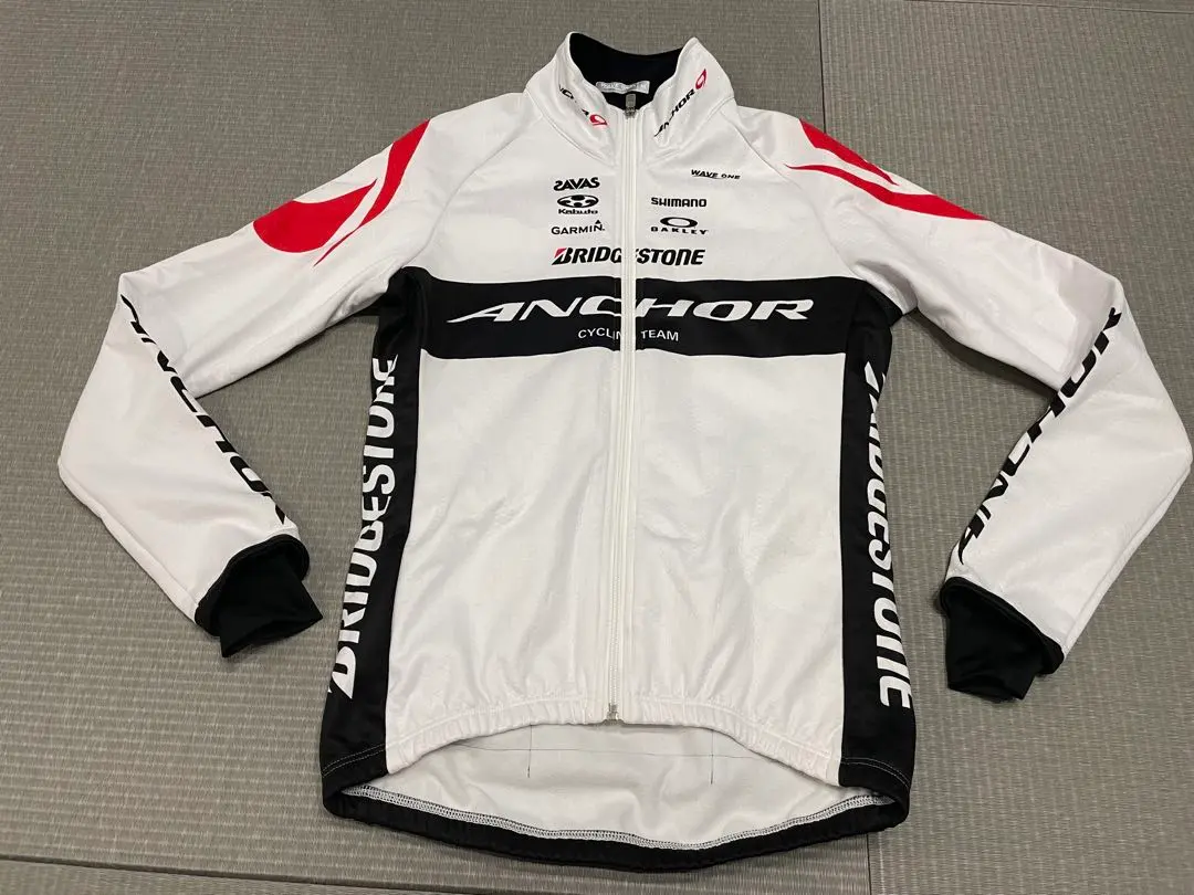 ブリヂストンアンカー　サイクルジャージ2点セット　未使用品　新品 アンカー ANCHOR BRIGESTONE サイクルジャージ 長袖 Mサイズ