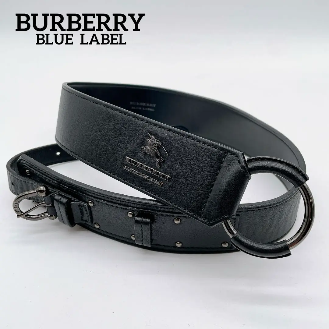 【希少｜未使用に近い】BURBERRY BLUELABEL レディース本革ベルト 2025年最新】BURBERRY BLUE LABEL レディース ベルトの人気