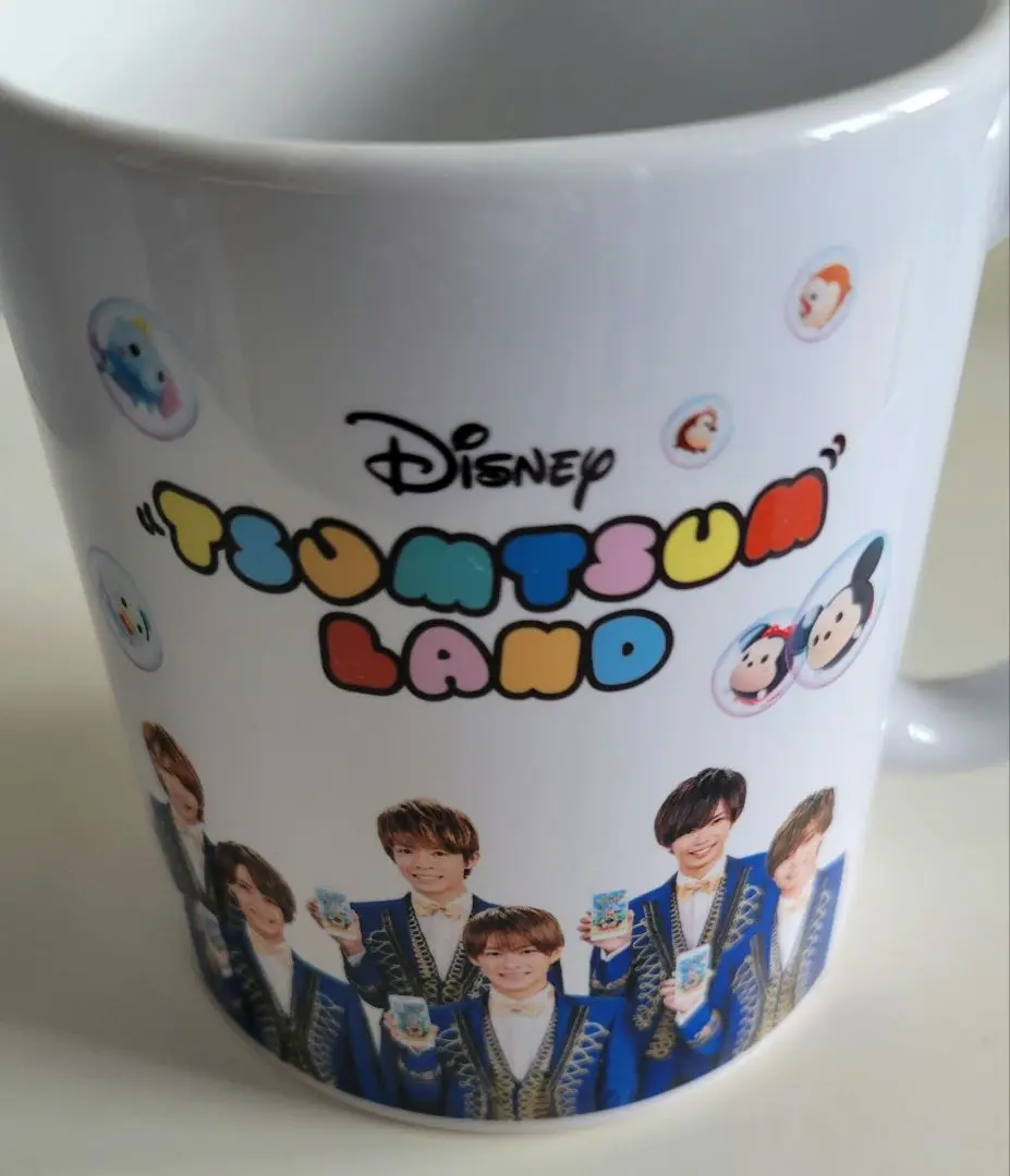 King &amp; Prince - King &amp; Prince ツムツムランド　マグカップ　当選通知書付き 送料込 King&Prince 当選品 ディズニーツムツムランド