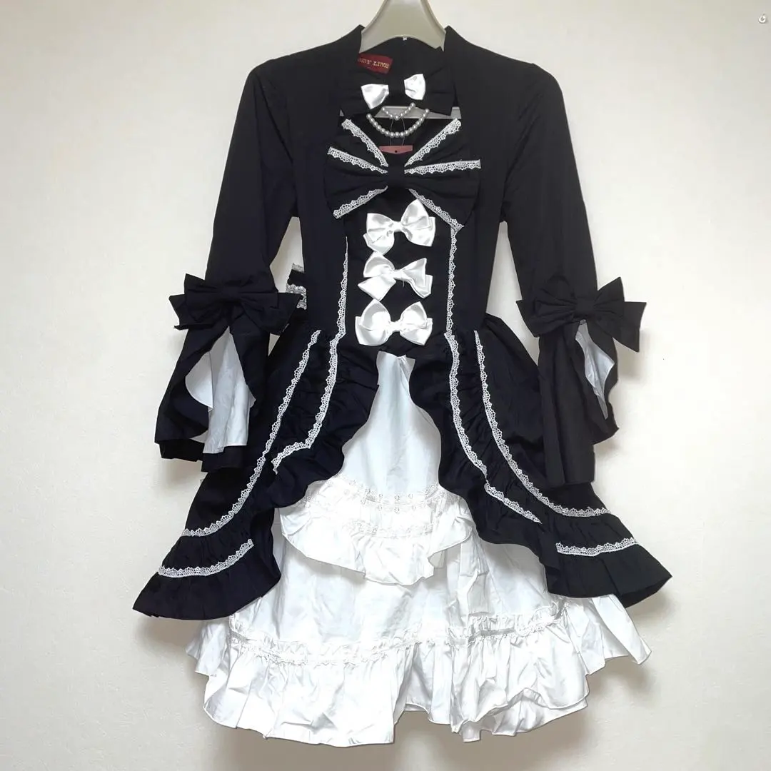 Thumbnail of BODY LINE Gothic Lolita Maid Dress