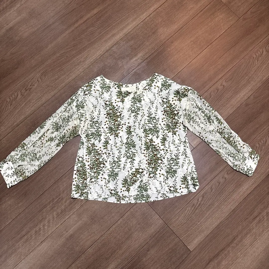 Thumbnail of LALULU Floral Print Long Sleeve Blouse
