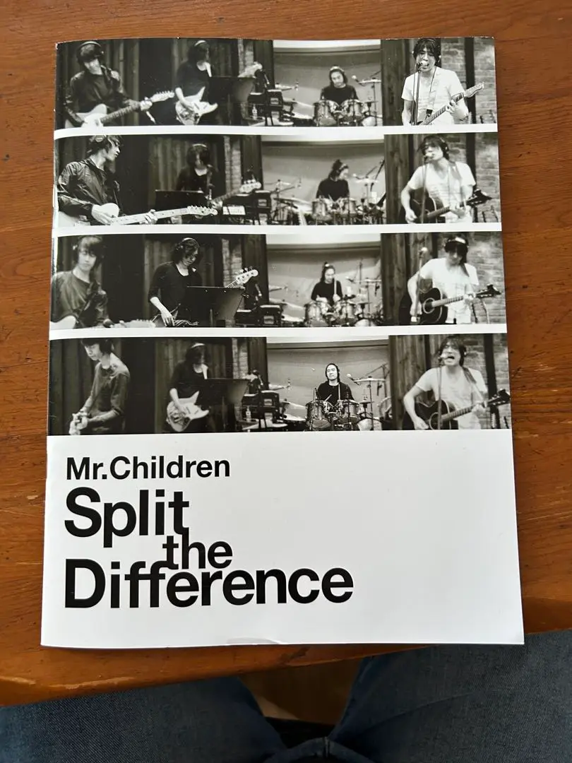 2025年最新】Mr.children Split the Difference パンフレットの