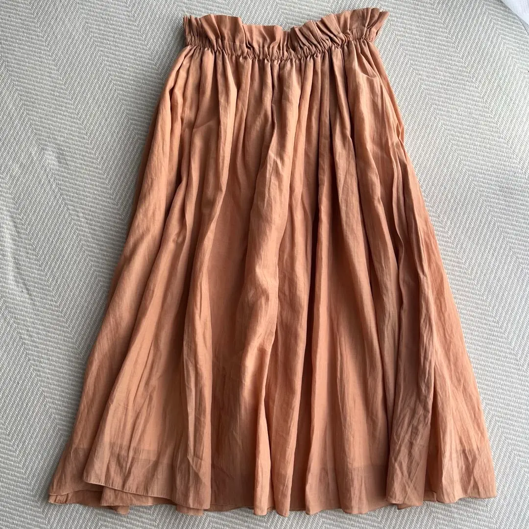 Thumbnail of Final price reduction: Demi-Luxe BEAMS Pleated Chiffon Skirt