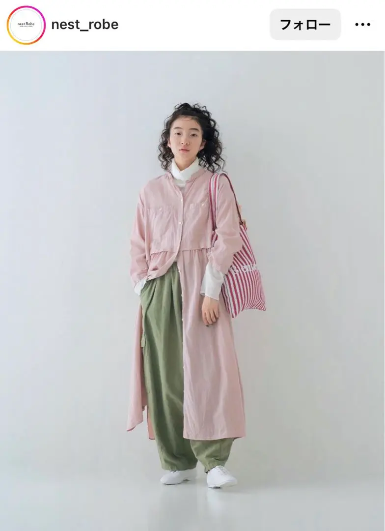 タグ付き　nest Robe　リネン超撥水ベイカーサロペット　滝口和代 タグ付き nest Robe リネン超撥水ベイカーサロペット 滝口和代
