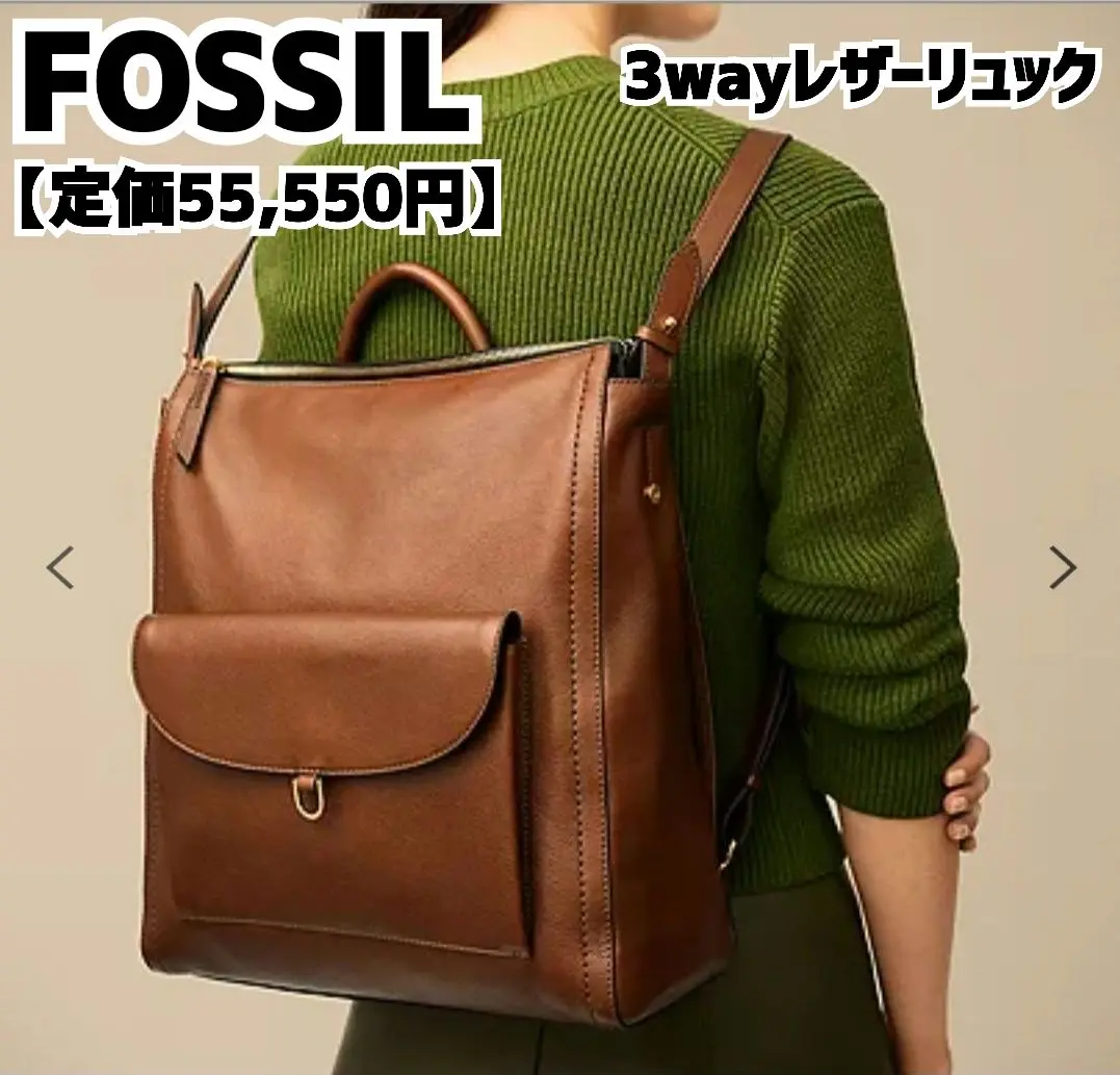 2025年最新】FOSSIL メンズ リュック・バックパックの人気