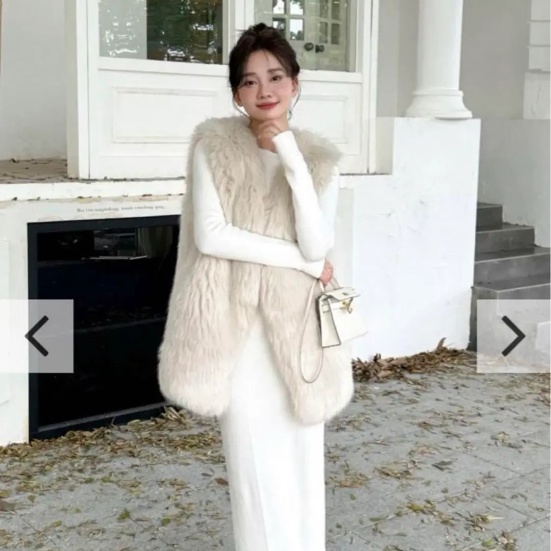 2025年最新】vegan fur giletの人気アイテム - メルカリ