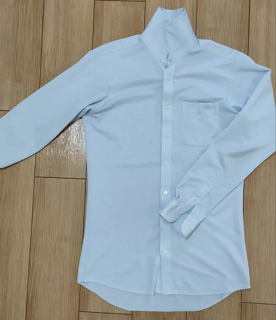 Thumbnail of Dress shirt, light blue, dress shirt, button-down shirt