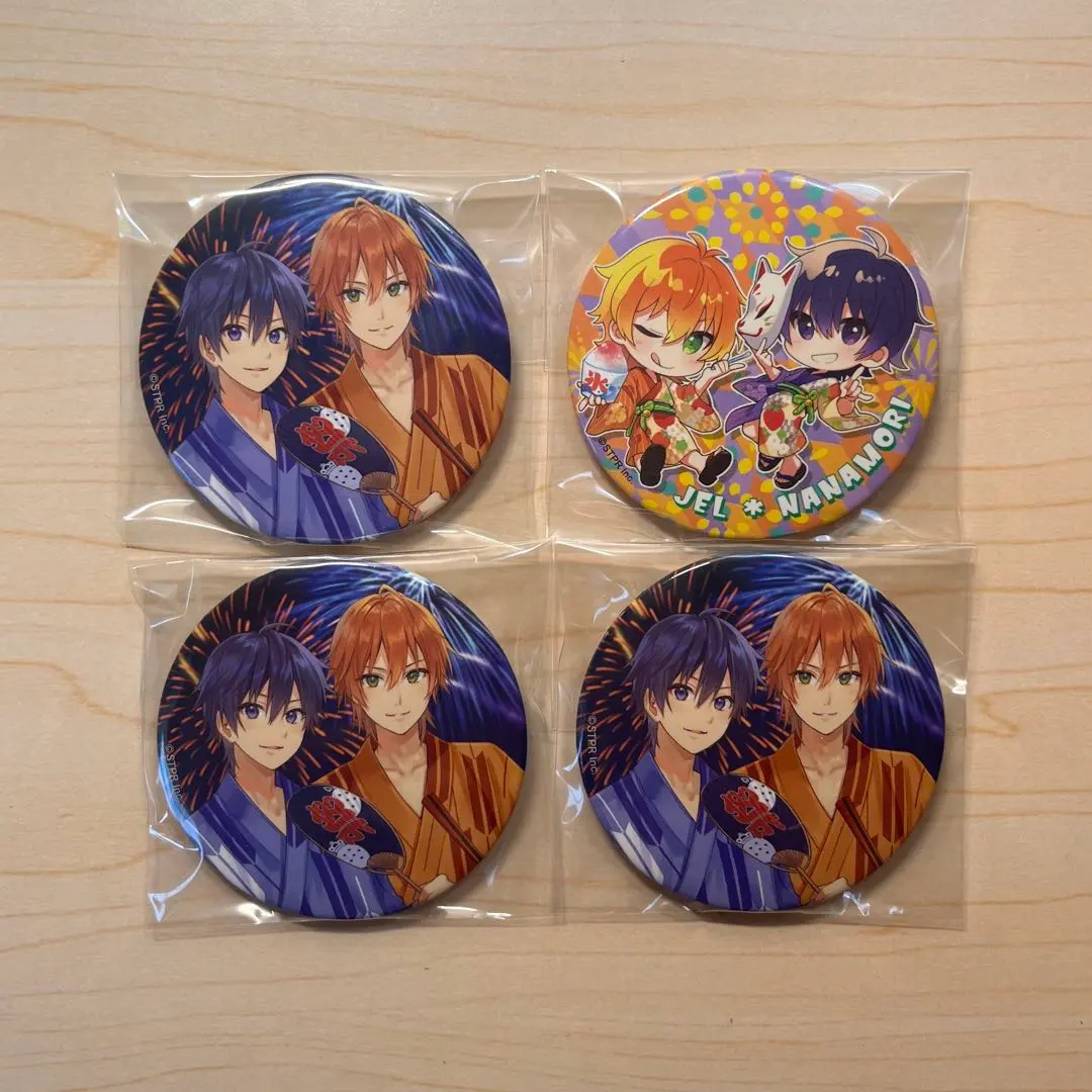 Thumbnail of StPri (Strawberry Prince) Nanahira Jell can badge