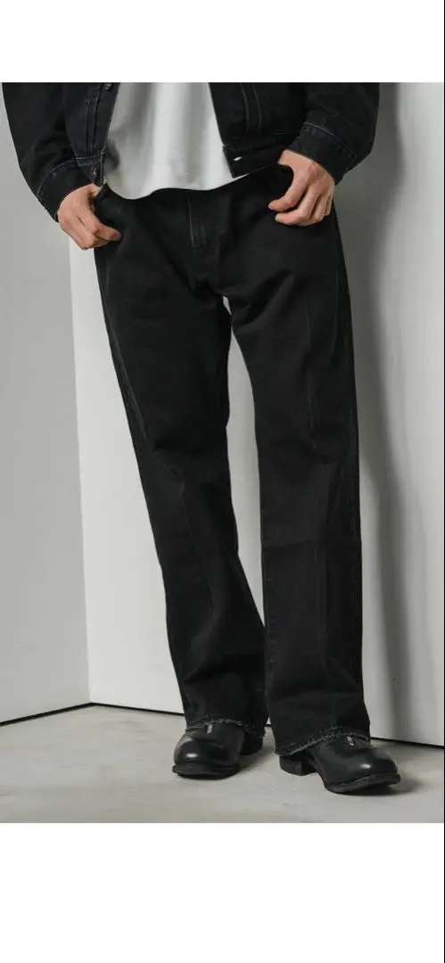 完売 新品 LEVI’S EDIFICE別注 デニムパンツ 517 W38L29 Levi's(リーバイス) 別注 517 TM BLACK L29（デニムパンツ