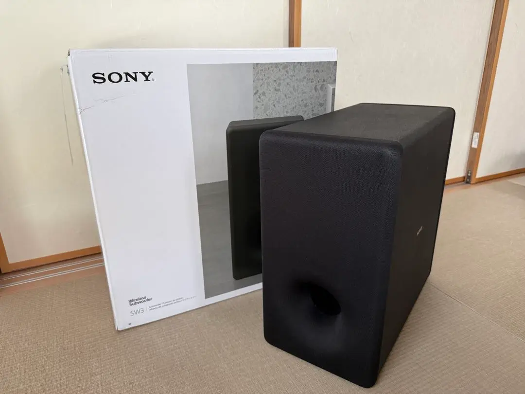 SONY ワイヤレスサブウーファー SA-SW3 極上 未使用に近い❣️ SONY ワイヤレスサブウーファー SA-SW3 極上 未使用に近い