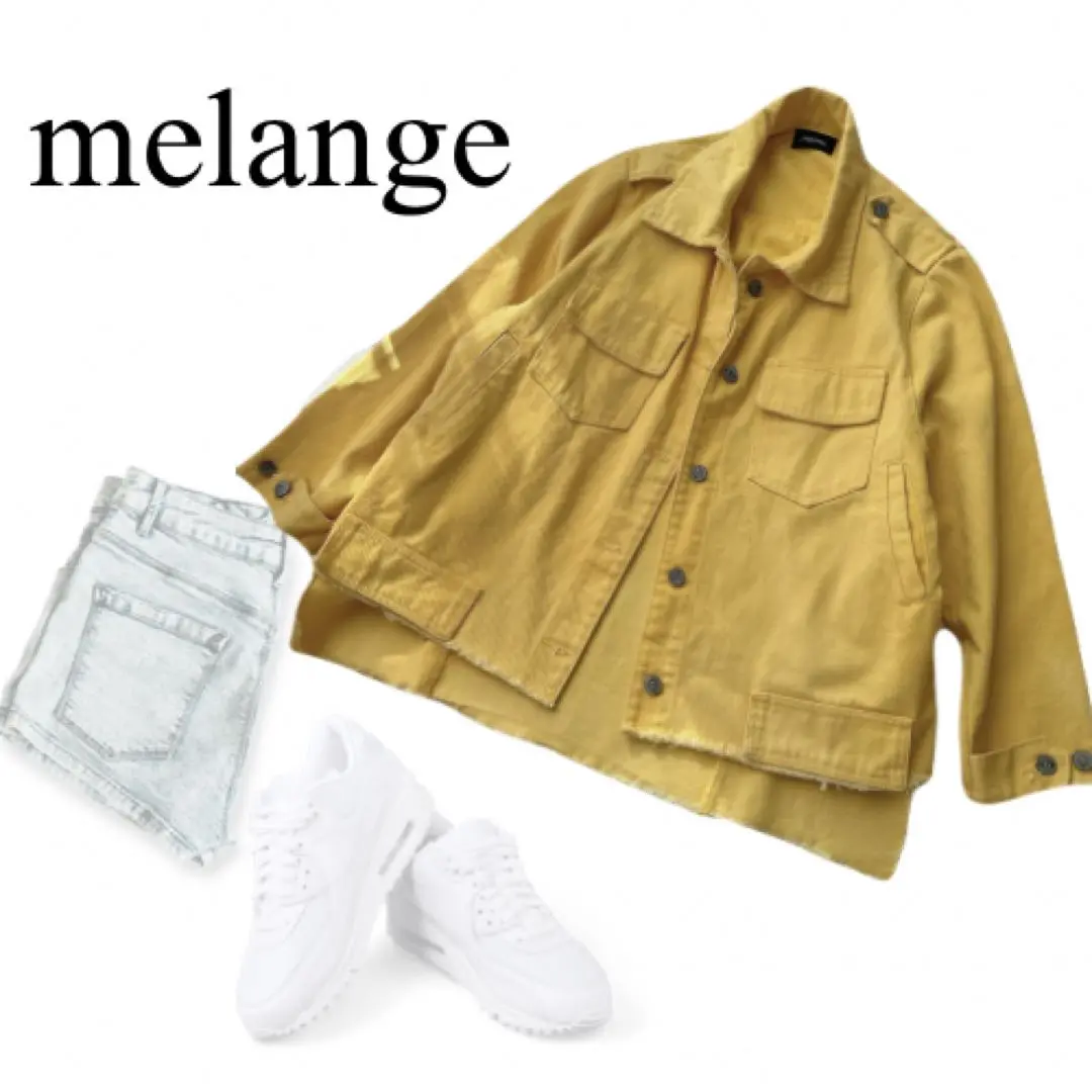 2025年最新】MELANGE Gジャン・デニムジャケット・カバーオール