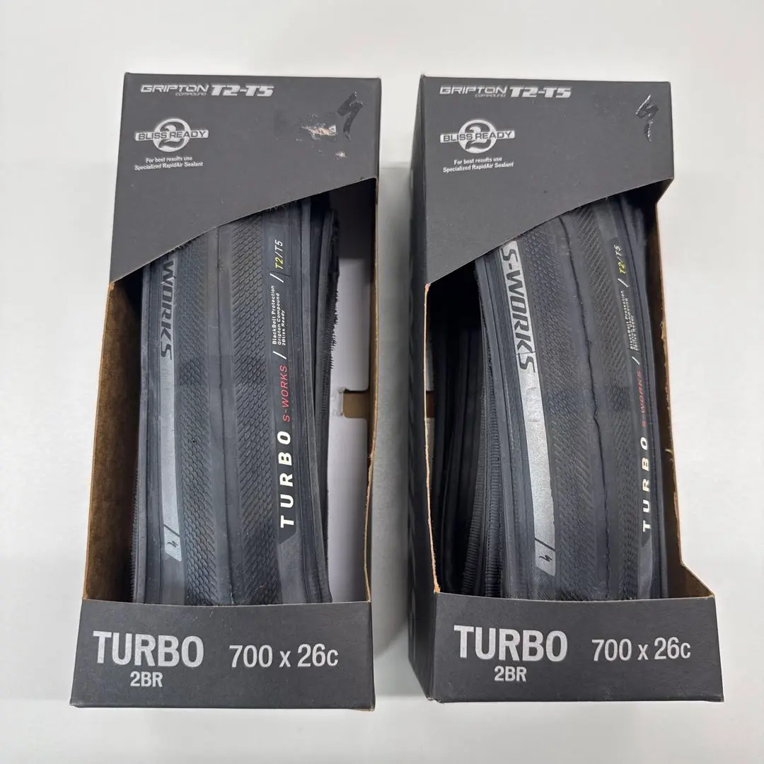 S-Works Turbo 2BR T2-T5 700x26c 2本セット ○日本正規品○ S-Works Bike | 700X26C TIRE T2/T5 2BR