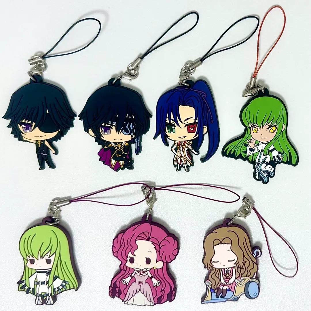 Thumbnail of Code Geass Rubber Mascot Rubber Strap Lot