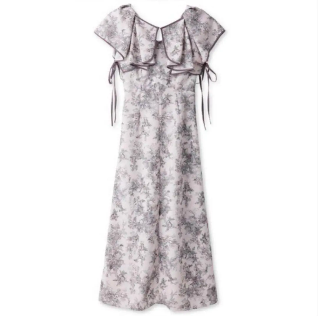 Thumbnail of New with tags: Snidel Ruffle Bolero Piping Dress