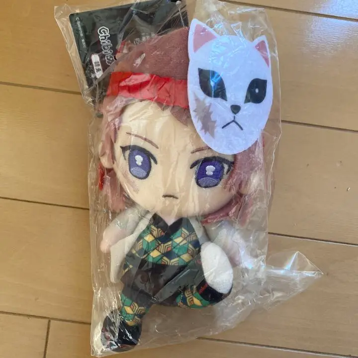 Amazon.co.jp: BANDAI 鬼滅の刃 錆兎 Chibiぬいぐるみ 座り約
