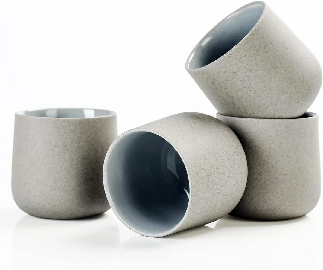 Thumbnail of Brand new, unused! Teacups, 4-piece set, ceramic, teacups, porcelain cups