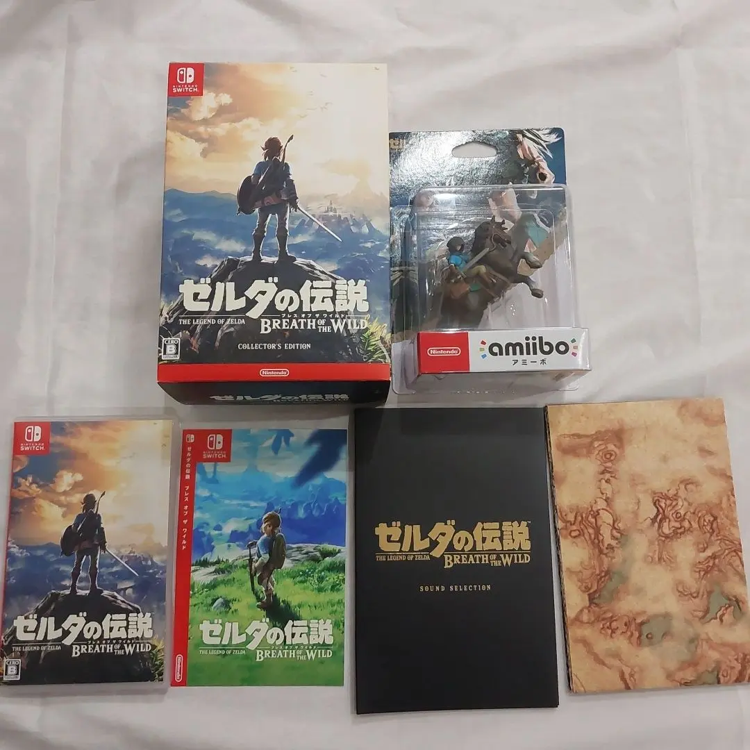 ゼルダの伝説ブレスオブザワイルド コレクターズエディション+おまけ The Legend of Zelda] The latest installment in the Zelda