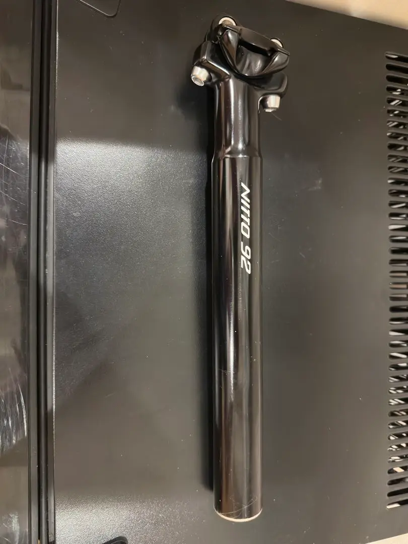 極美品 試乗のみ NITTO 日東 92 S92 シートポスト 黒 ブラック