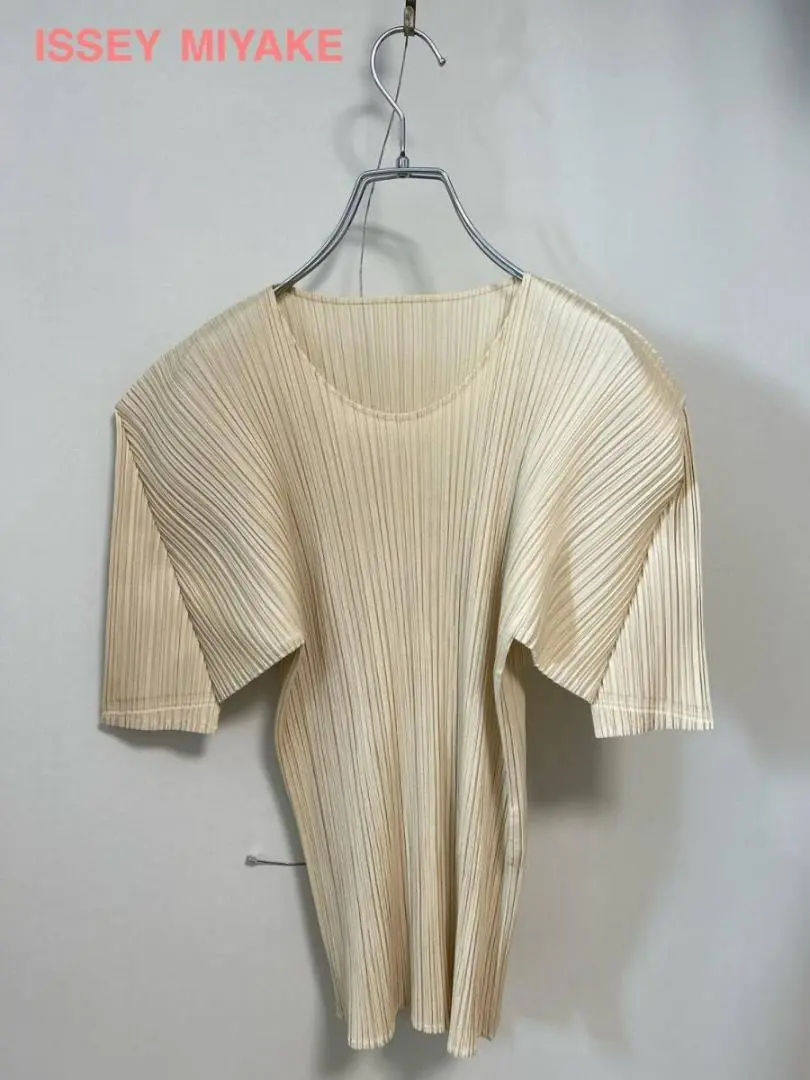 ISSEY MIYAKE ベージュ プリーツ 半袖 チュニック 2025年最新】ISSEY MIYAKE 半袖の人気アイテム - メルカリ