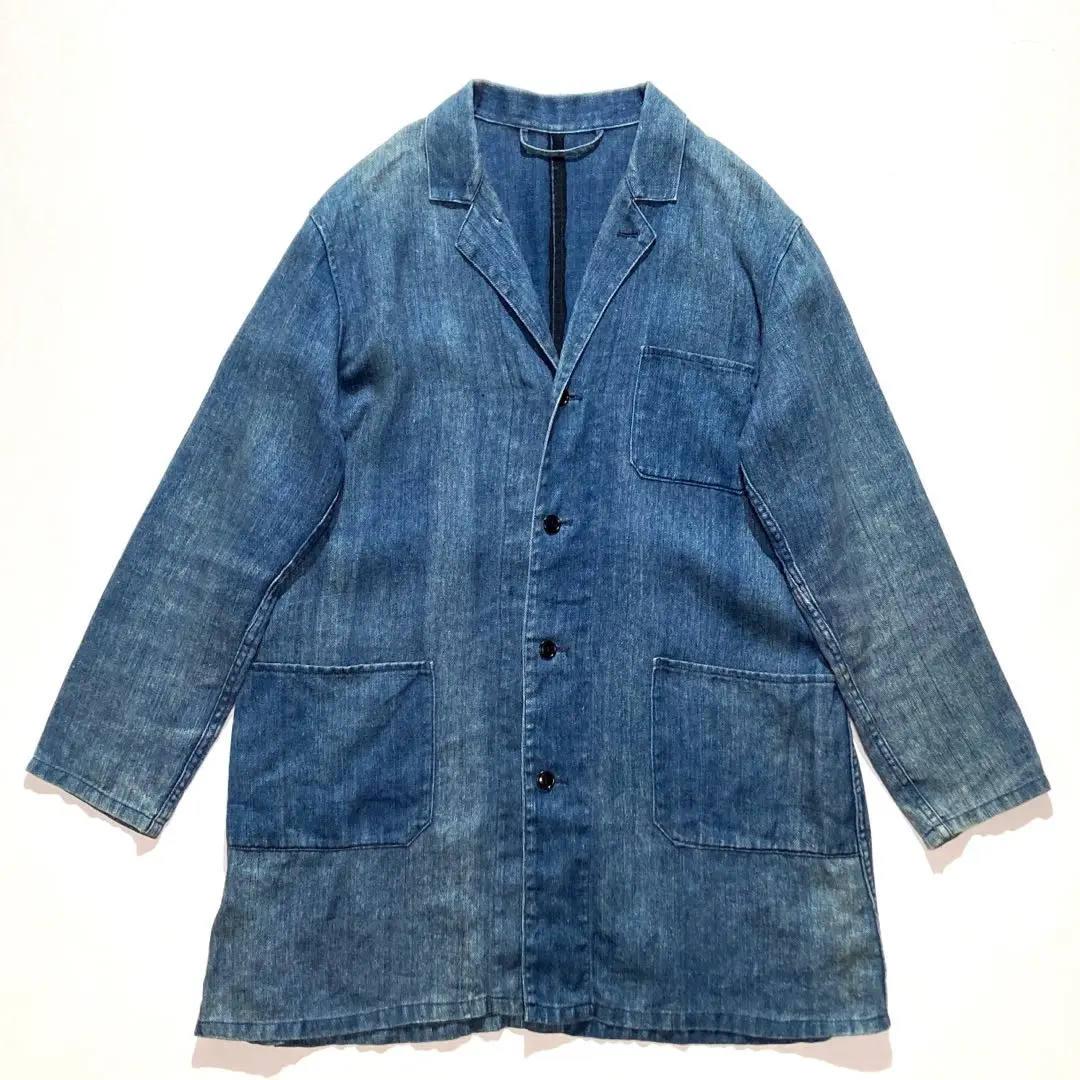 confect 12.5ozリネンデニムGジャン　サイズ4 12.5ozリネンデニム トラウザーズ｜nest Robe / CONFECT ONLINE SHOP