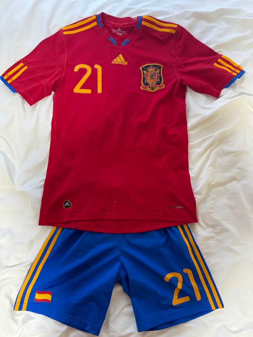 スペイン代表 2018W杯 ダビド・シルバ ユニフォーム 来日記念 スペイン代表 2018W杯 ダビド・シルバ ユニフォーム 来日記念