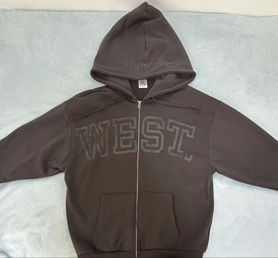 新品未開封 藤井流星 プロデュース Zipper hoodie 🌈💙 藤井流星プロデュース「Zipper Hoodie」 サイズ感めちゃ