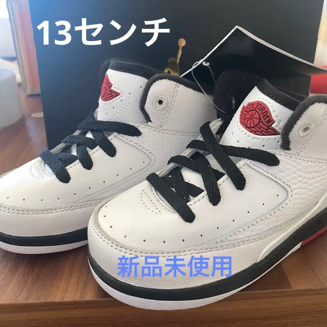 NIKE JORDAN2 RETRO TD 12cm 新品未使用　エアジョーダン 2025年最新】ジョーダン2レトロTDの人気アイテム - メルカリ