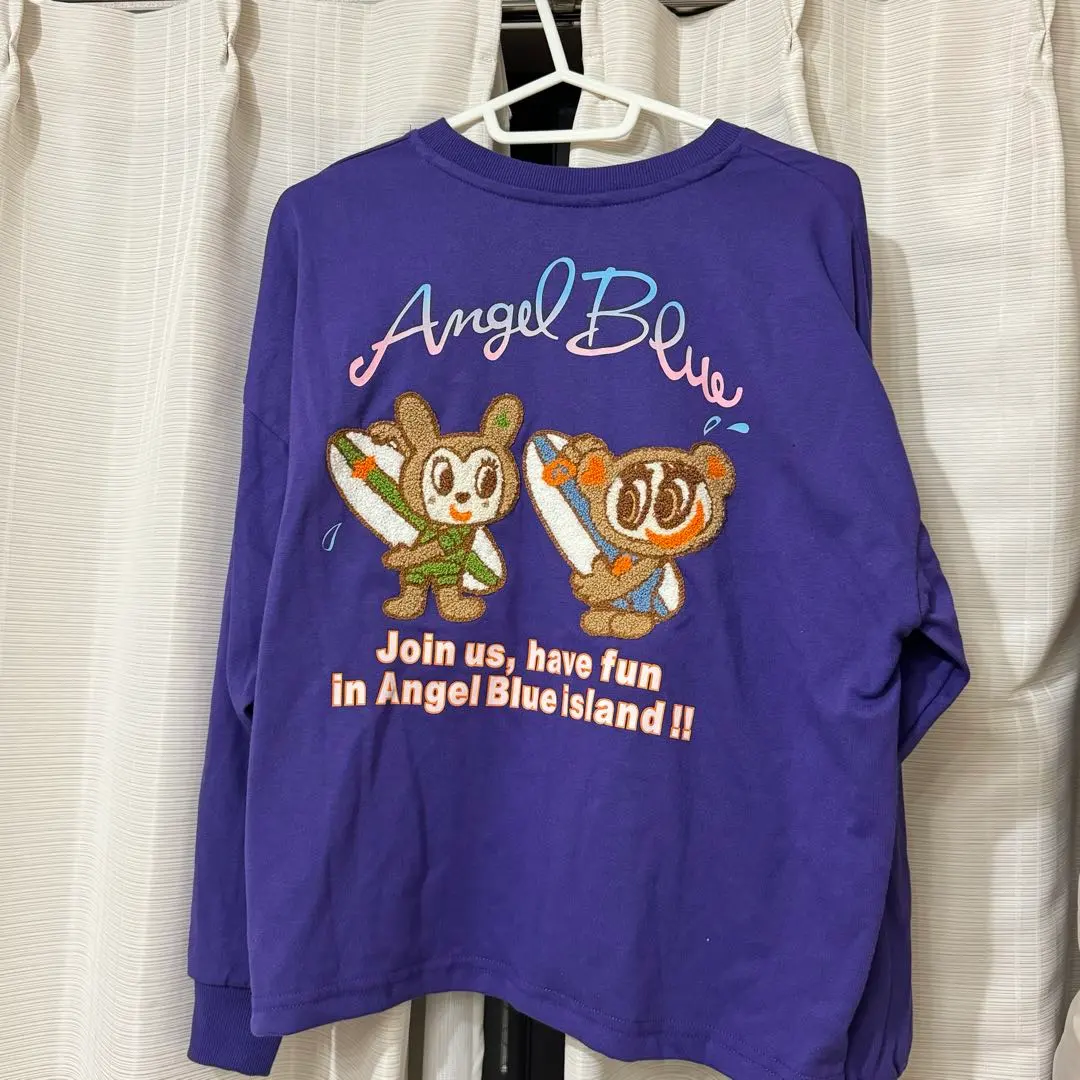 Thumbnail of Angel Blue Long Sleeve T-shirt, Size L