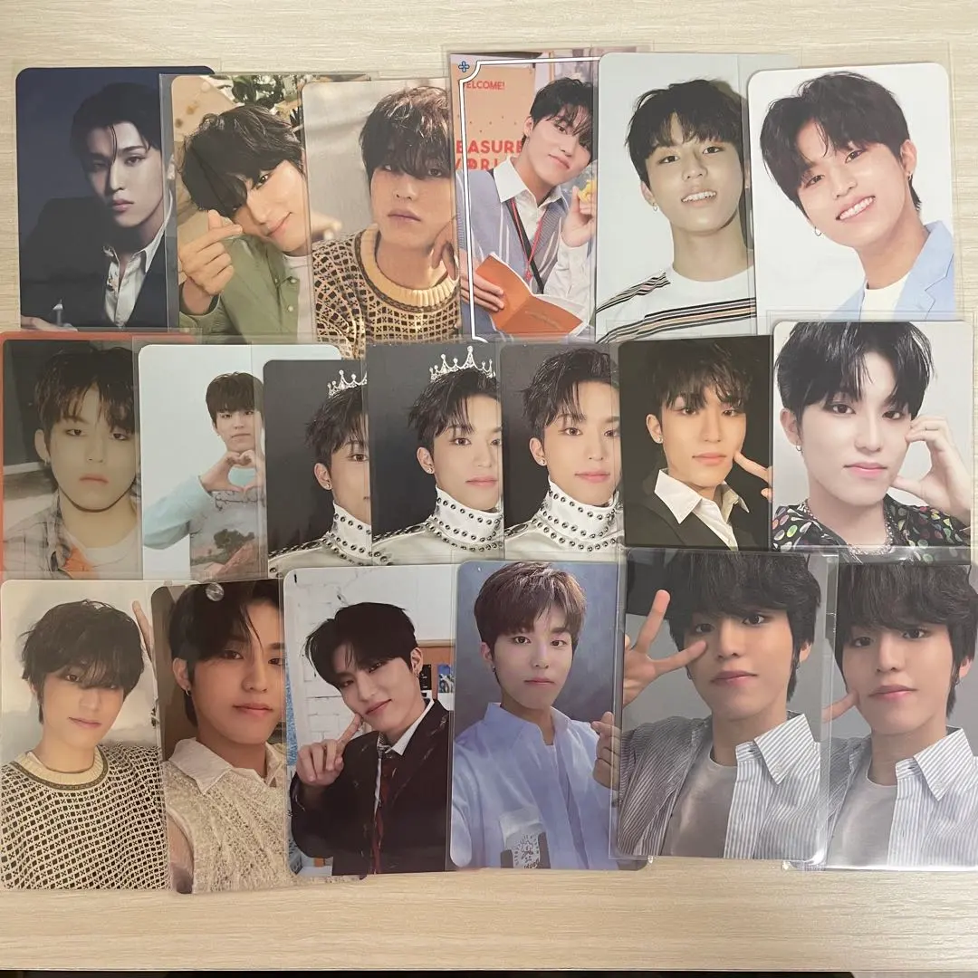 TREASURE ジョンウ トレカ 19 張セット 的縮圖