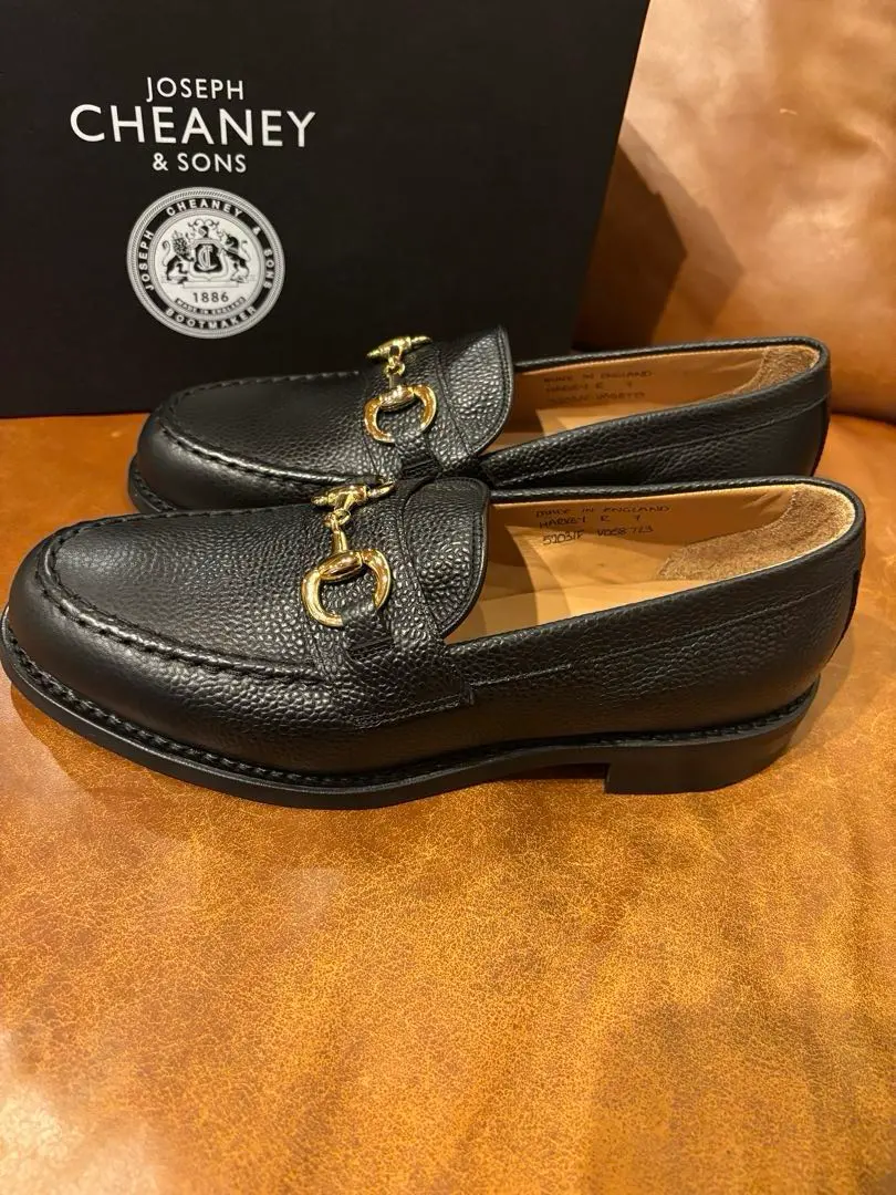 Thumbnail of JOSEPH CHEANEY Black Loafers Size 7