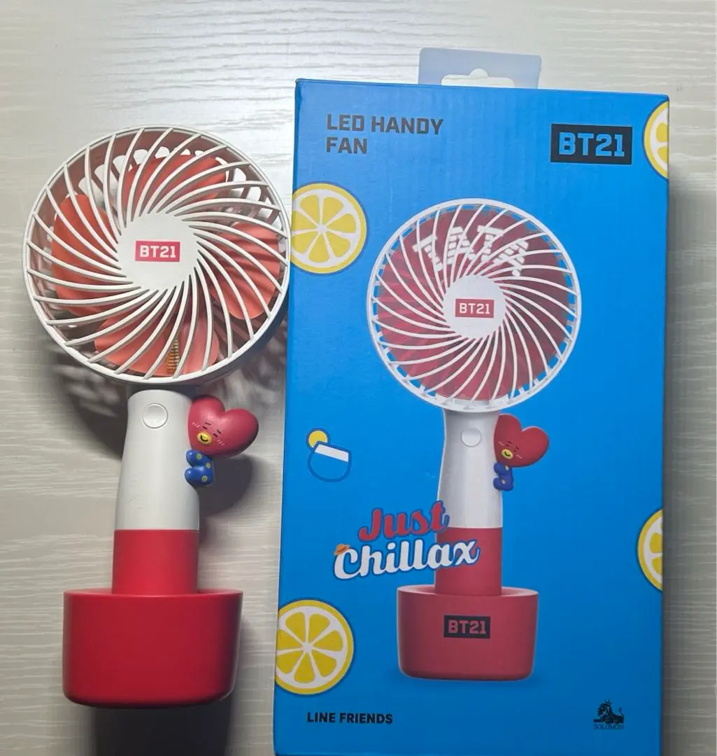 BTS サマパケ 2017 扇風機 ハンディファン トレカ サマパケ2017ミニ扇風機、ネックストラップ付けました！ | 防弾
