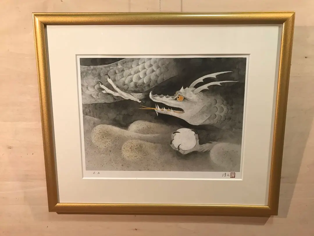 heartpipe さま専用　上村淳之「母子鳩」リトグラフ　直筆サイン・落款有 超美品 heartpipe 直筆サイン・落款有 上村淳之「母子鳩