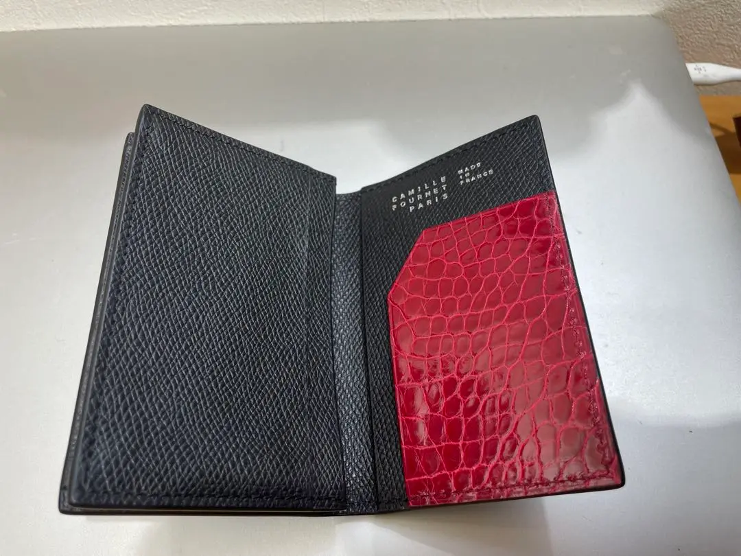 極美品 1度使用のみ カミーユフォルネ 名刺入れ カードケース 極美品 1度使用のみ カミーユフォルネ 名刺入れ カードケース