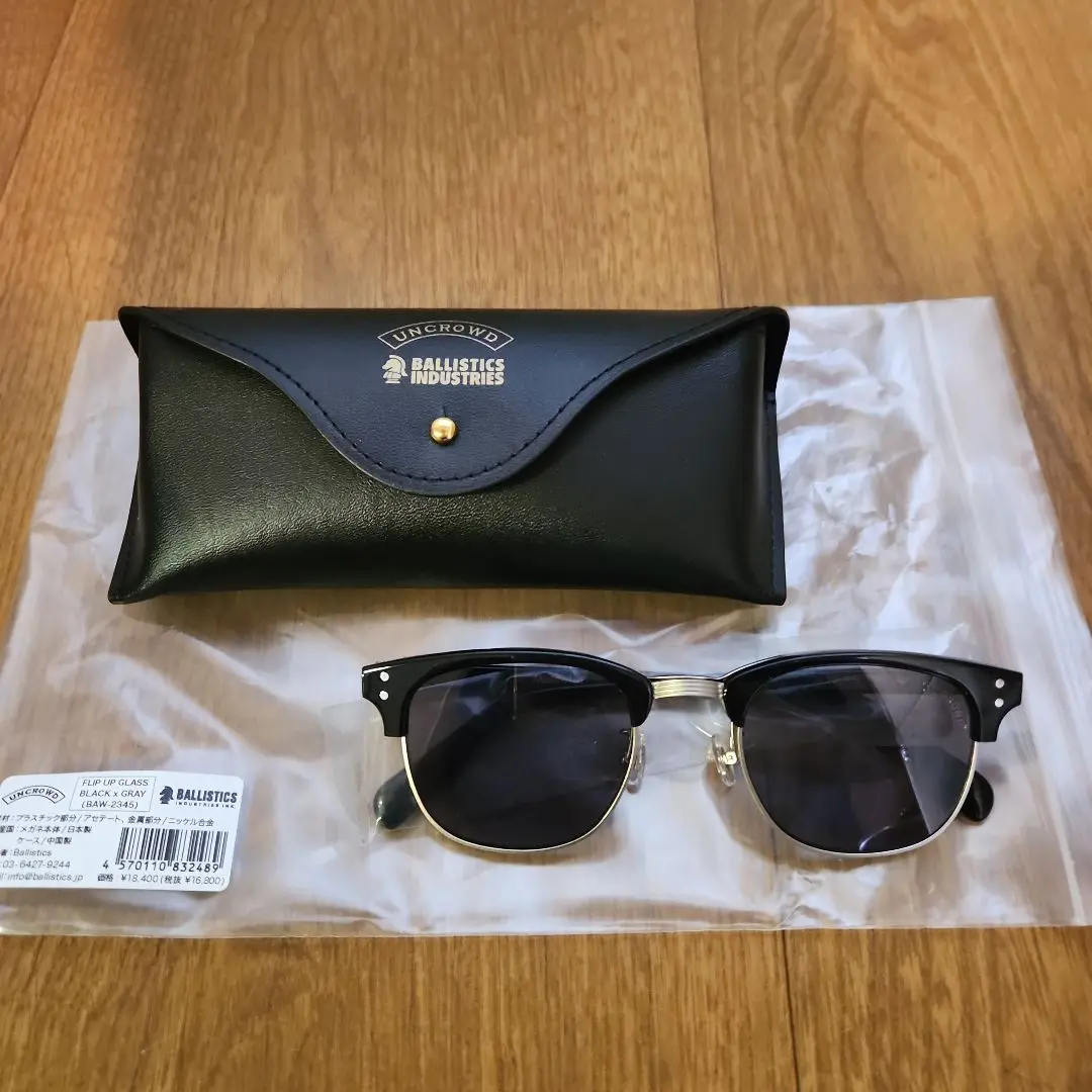 美品　BALLISTICS UNCROWD バリスティクスサングラス BALLISTICS BALLISTICS×UNCROWD/バリスティクス×アンクラウド