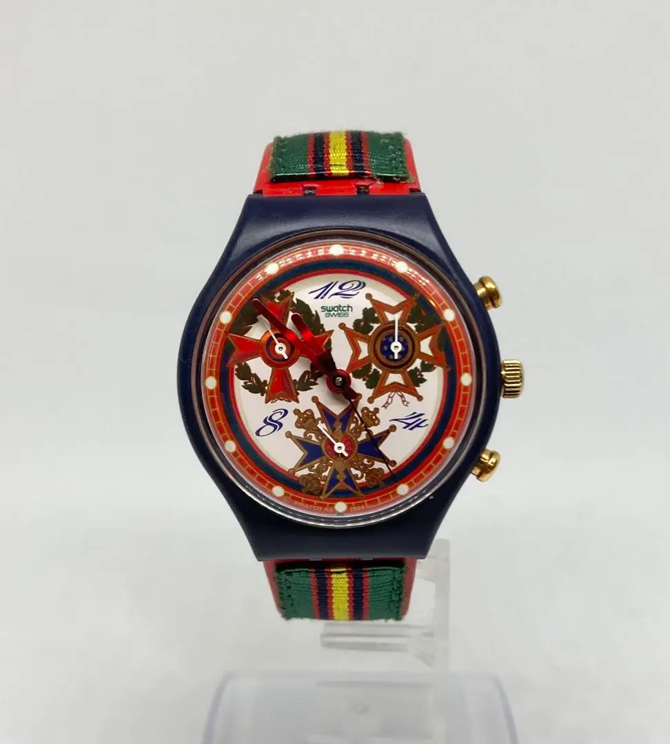 1994年製希少 ヴィンテージ/稼働]Swatch スウォッチ アクア