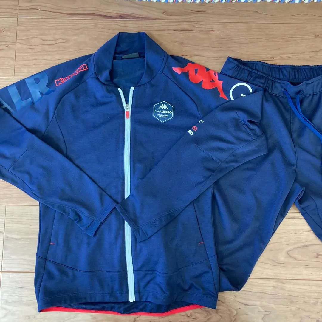Thumbnail of Kappa Navy Full-Zip Jersey