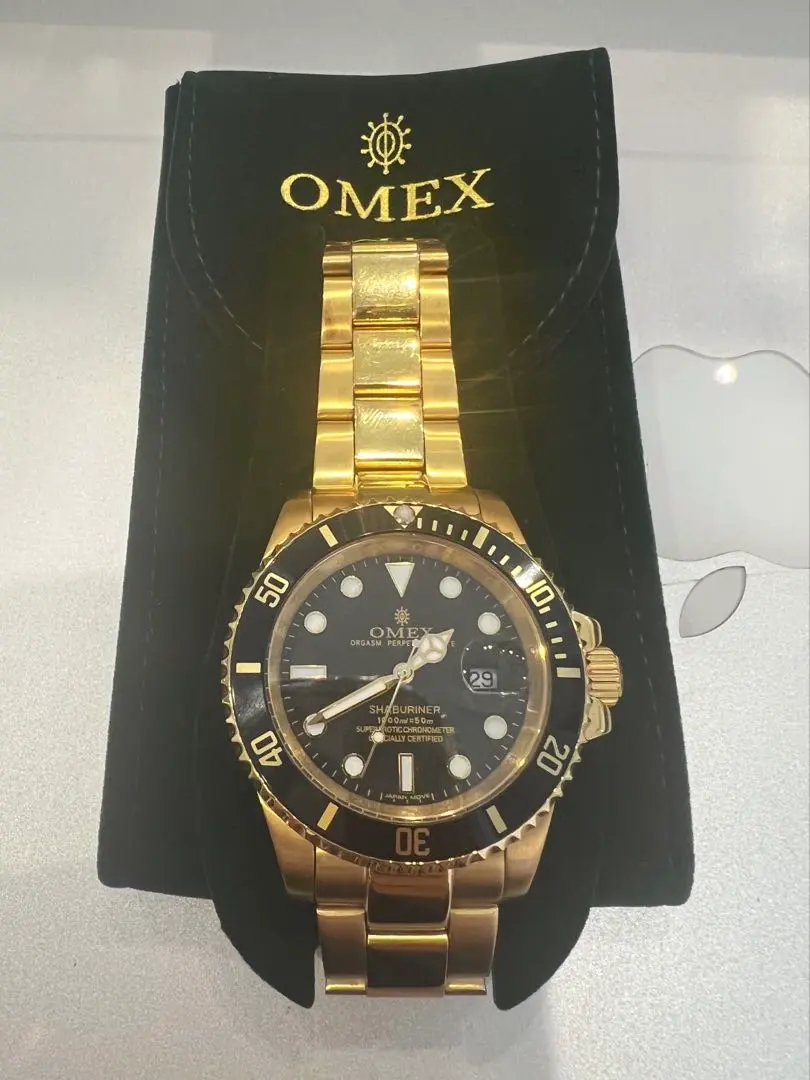 OMEX オメックス自動巻き レビュー特典付】シャブリーナ オートマティック 機械式 自動