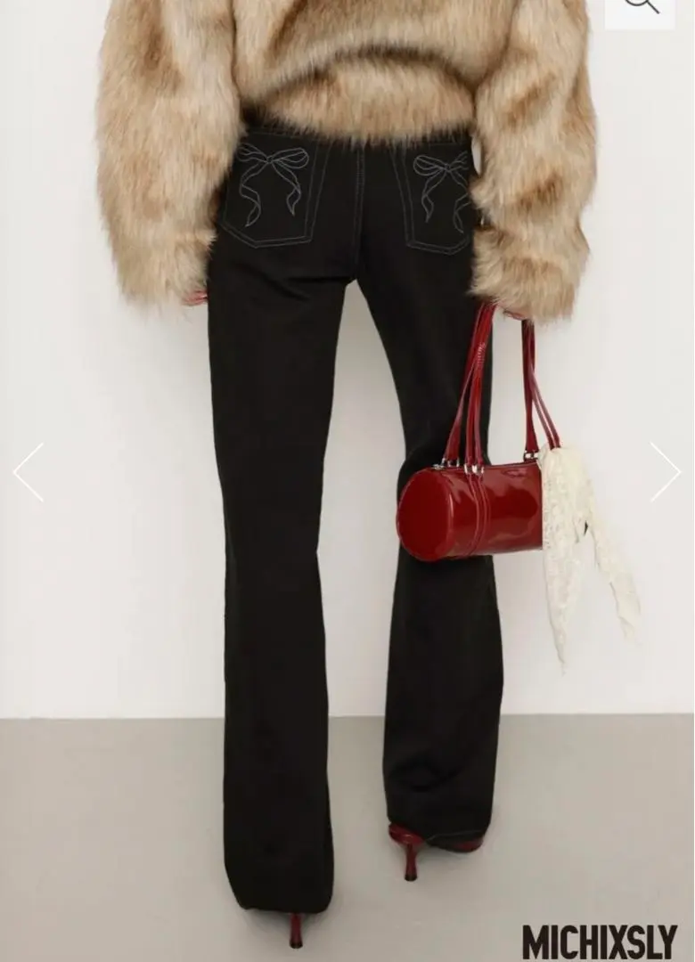 MICHIXSLY VOLUME ジーンズ　ブラック　新品タグ付き SLY | MICHIXSLY VOLUME ジーンズ (ワイド ) |SHEL'TTER WEBSTORE