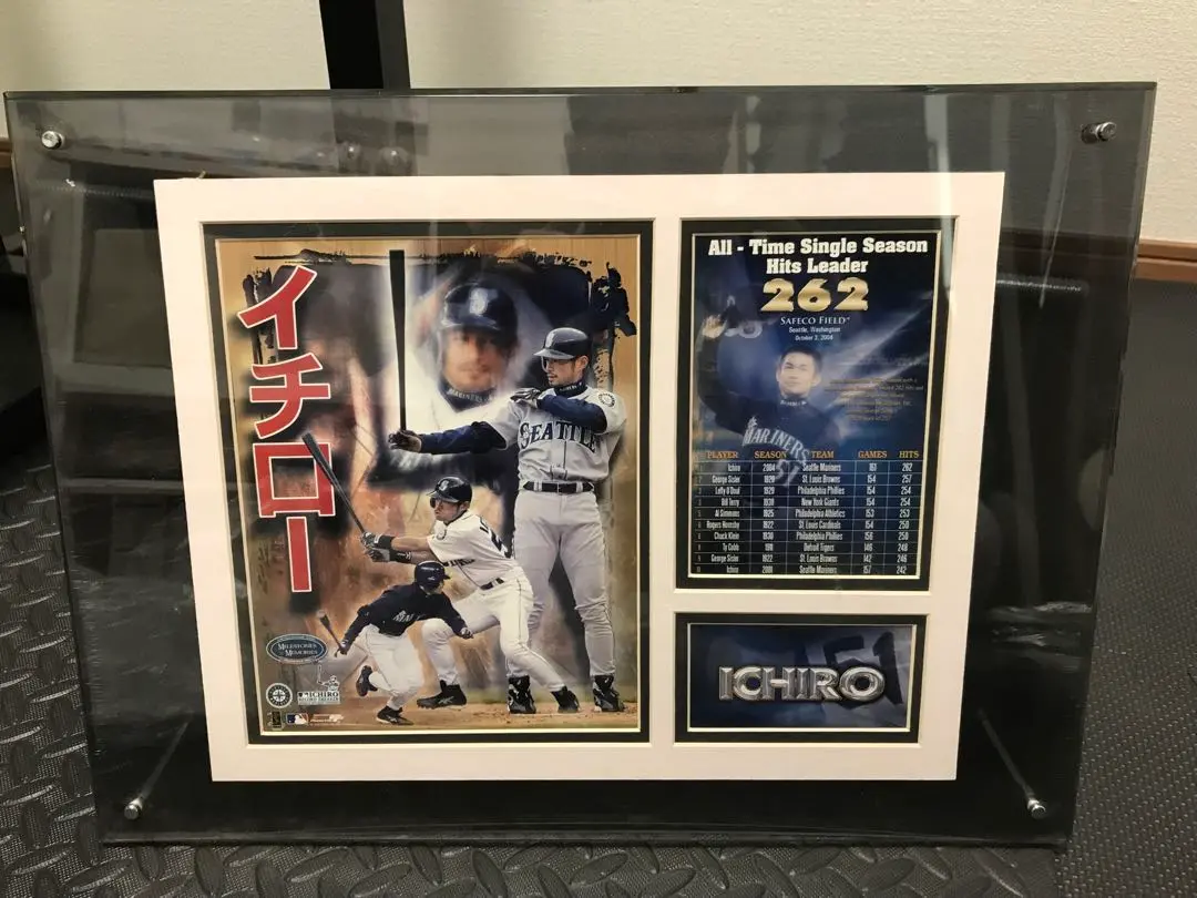 値下げ‼︎レア品　イチロー　シアトルマリナーズ　262安打　記念品 Yahoo!オークション -「イチロー バブルヘッド 262」の落札相場