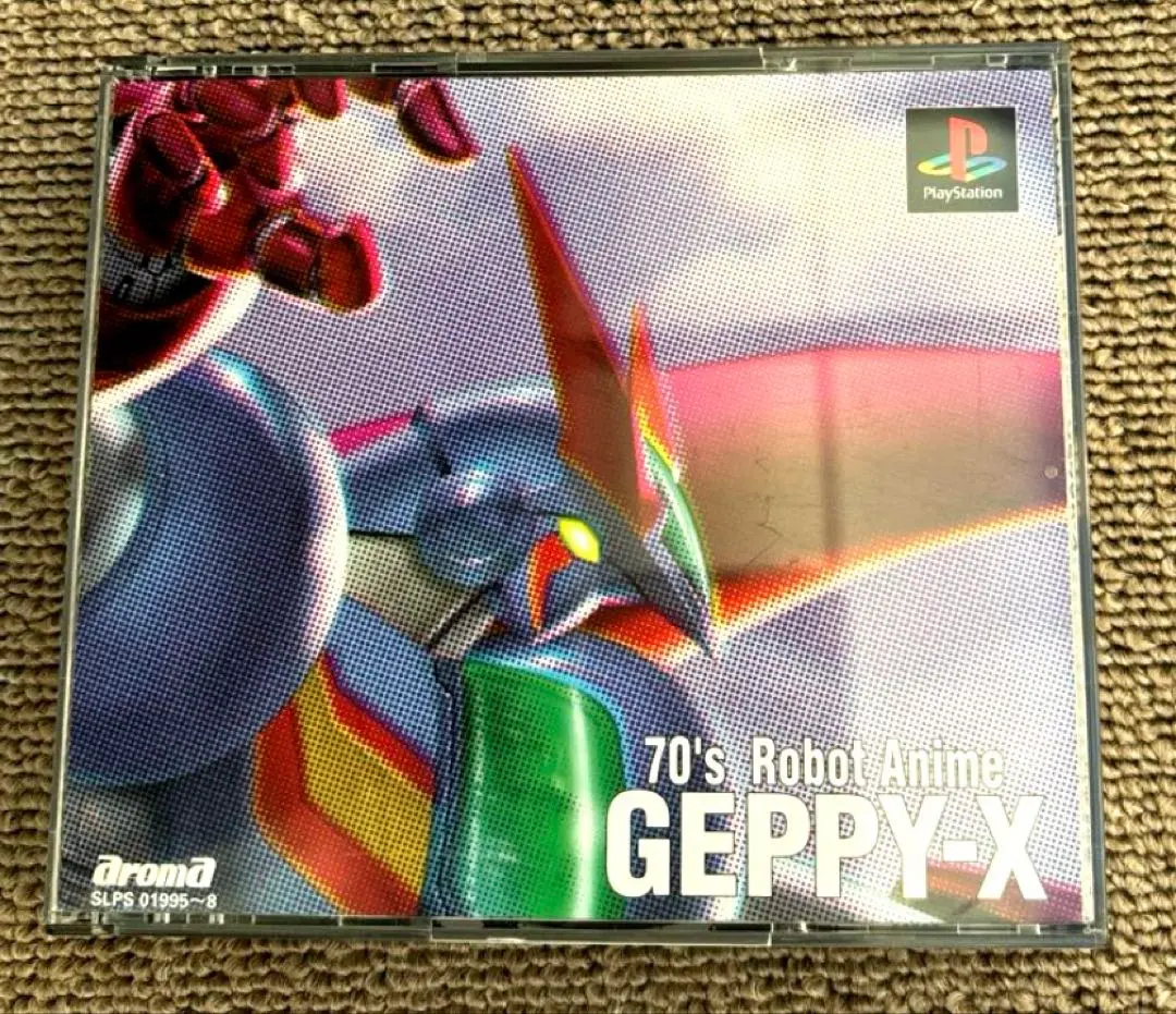 PS 激レアソフト ゲッP-X PS1 70年代風ロボットアニメ ゲッP-X / 70's Robot Anime Geppy
