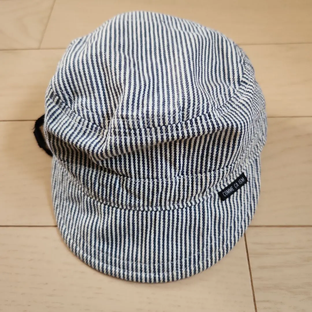 Thumbnail of COMME CA ISM Striped Cap