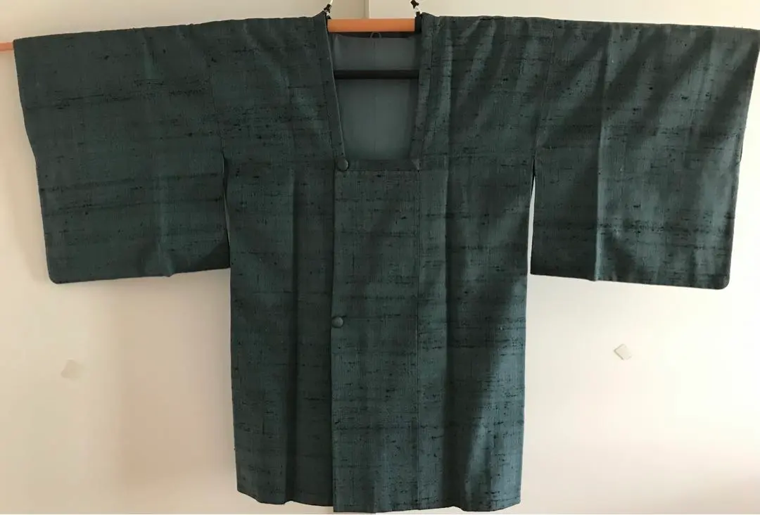 襤褸織 道行 伊兵衛織 外套 青磁色 的縮圖