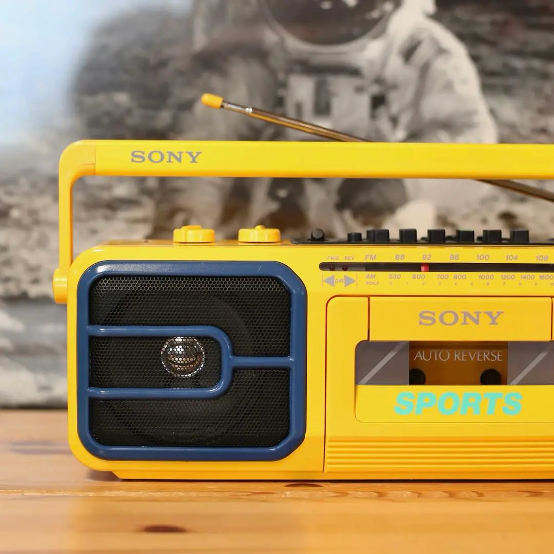 レア美可動品]Sony Sports CFS-V75 ラジカセ ソニースポーツ