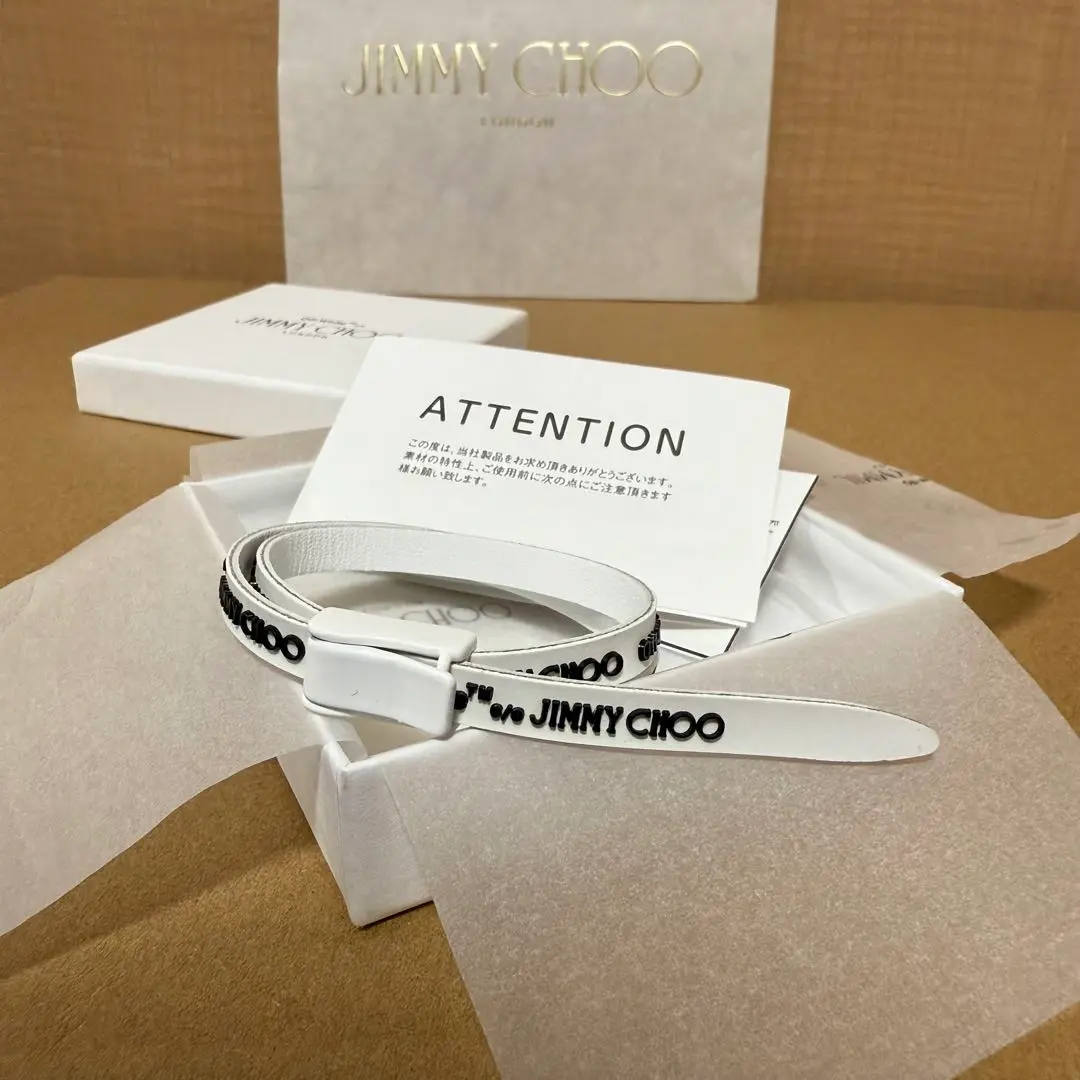 ジミーチュウ OFF-WHITE C/O JIMMY CHOO ブレスレット ジミー チュウ×オフ-ホワイトのコラボサンダル＆ブレスレット