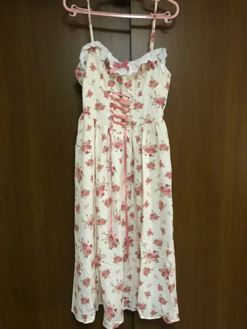 Thumbnail of Brand new with tags, dress, floral pattern, Lolita, Loli, ribbon
