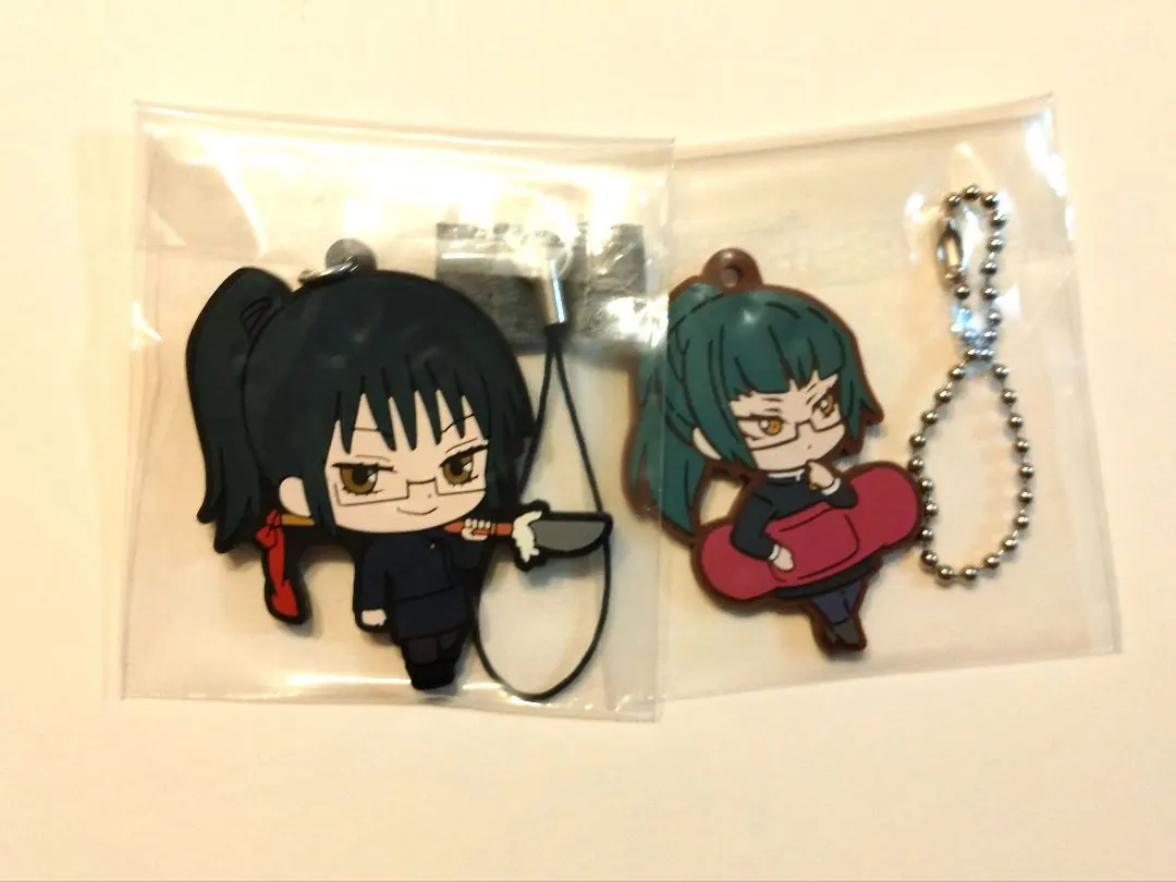 Thumbnail of Jujutsu Kaisen Maki Zen'in Rubber Charm Strap Keychain