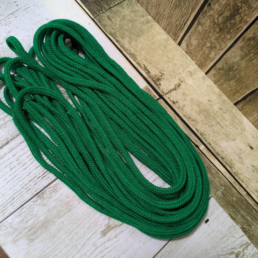 Thumbnail of Acrylic cord, medium-thick ☆ Green ☆ Approximately 10m