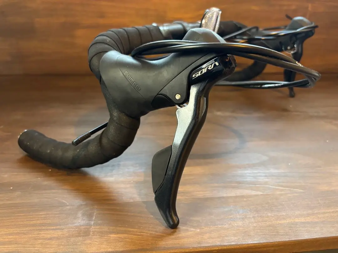 シマノSORA シフター& KONA Rove STハンドル新品外し シマノSORA シフター& KONA Rove STハンドル新品外し