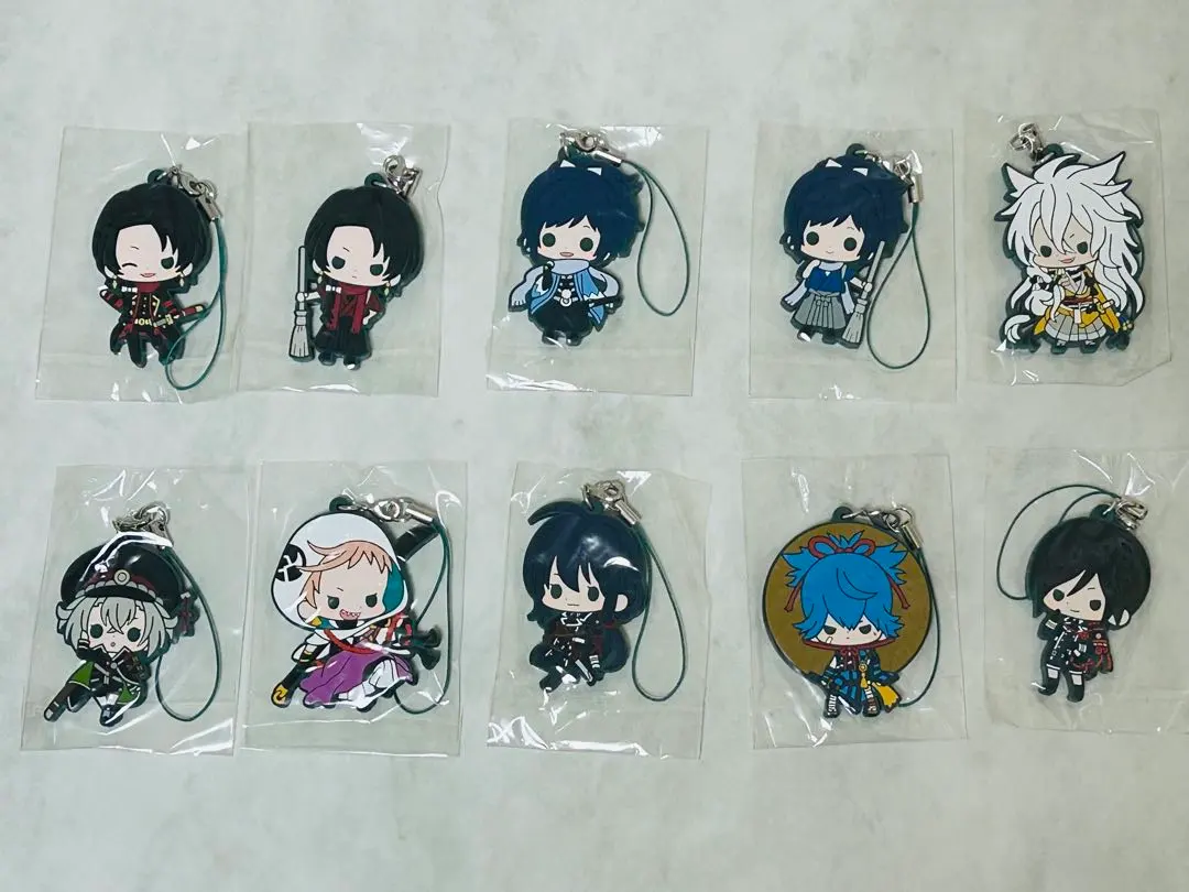 Thumbnail of Touken Ranbu Rubber Strap 10-piece Set